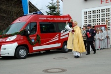 Feuerwehrhaus- und Fahrzeugweihe