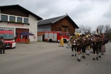 Feuerwehrhaus- und Fahrzeugweihe