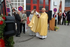 Feuerwehrhaus- und Fahrzeugweihe