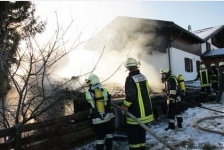 Eggstätt Garagenbrand