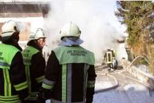 Eggstätt Garagenbrand