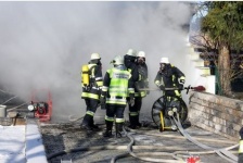 Eggstätt Garagenbrand