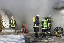 Eggstätt Garagenbrand