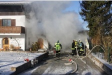 Eggstätt Garagenbrand