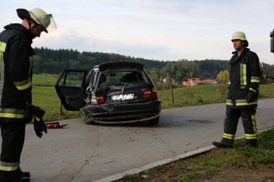 Verkehrsunfall Oberbrunn